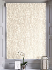 Cream Jarrod Made To Measure Roman 100% Cotton Blinds - Image 5 of 6