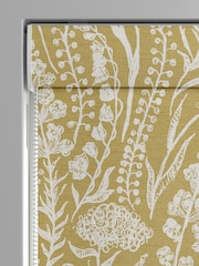 Yellow Jarrod Made To Measure Roman 100% Cotton Blinds - Image 3 of 6