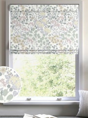 Blue Nordic Made To Measure Roman 100% Cotton Blind - Image 1 of 6