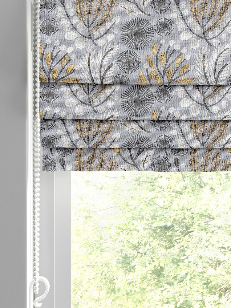Grey Lotus Made To Measure Roman Blind - Image 2 of 6
