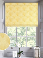 Yellow Merritt Made To Measure Roman Blind - Image 1 of 6