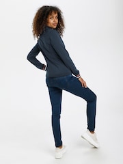 Kaffe Blue Kinnie Regular Fit Blazer - Image 2 of 6