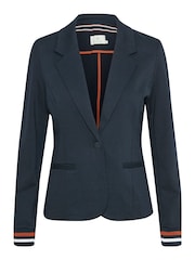 Kaffe Blue Kinnie Regular Fit Blazer - Image 5 of 6