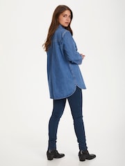 Kaffe Blue Keisha Denim Dress - Image 2 of 6