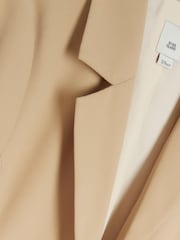 River Island Brown Girls Rolled Sleeve Blazer - Image 2 of 3
