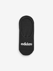 adidas White Thin Linear Ballerina Socks 2 Pack - Image 2 of 3