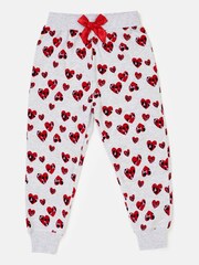 Angel & Rocket Grey Stella Heart Leopard Pyjamas - Image 5 of 5