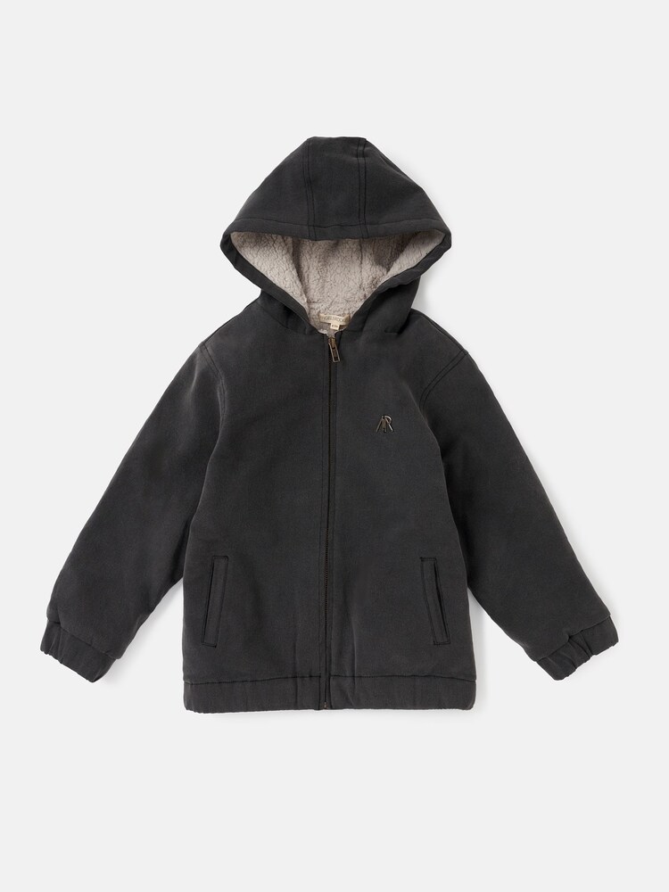 Angel & Rocket Grey Grayson Denim Jacket - Image 3 of 5