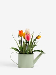 Multi Artificial Tulips In Watering Can - Image 2 of 4