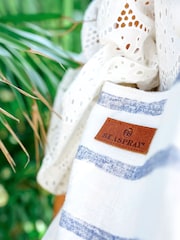 Seaspray Stripe Beach Bag & Purse Set - Image 5 of 5