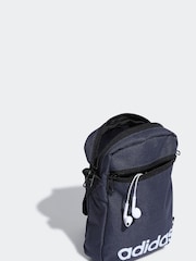 adidas Blue Linear Organiser Bag - Image 2 of 5