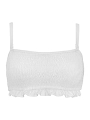 Pour Moi White Strapless Free Spirit Bikini Top - Image 4 of 5