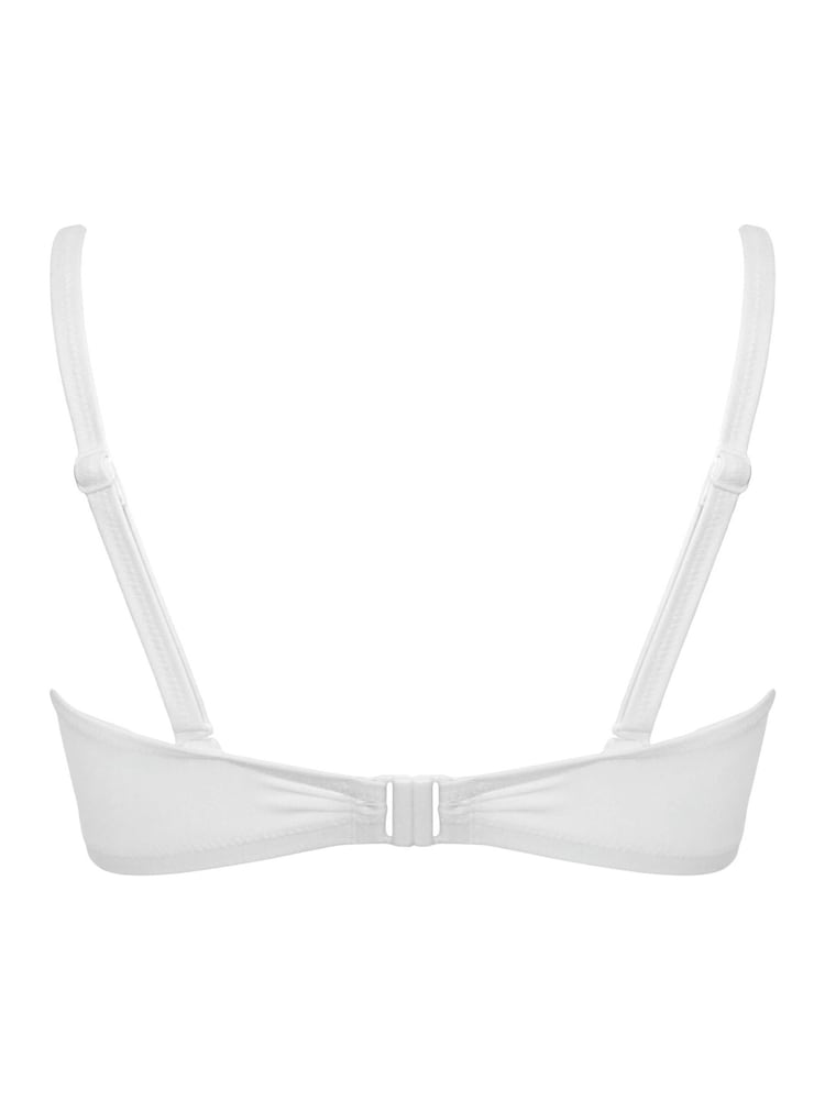 Pour Moi White Strapless Free Spirit Bikini Top - Image 5 of 5