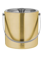 Viners Gold Barware Double Wall Ice Bucket - Image 3 of 4