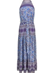 Ro&Zo Purple Paisley Halter Maxi Dress - Image 5 of 6