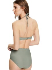 Esprit Light Khaki Green Padded Balconet Bikini Top - Image 6 of 7