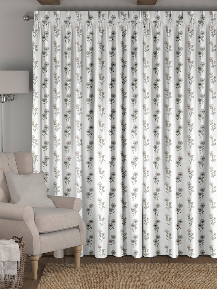 Caramel Cream Lincoln Made To Measure Curtains - Image 2 of 9
