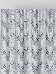 Danube Blue Lotus Made To Measure Curtains - Image 6 of 9