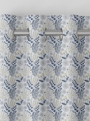 Danube Blue Lotus Made To Measure Curtains - Image 7 of 9
