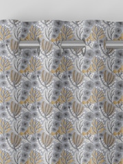 Grey Haze Lotus Made To Measure Curtains - Image 7 of 9