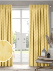 Yellow Mimosa Merritt Made To Measure Curtains - Image 1 of 9