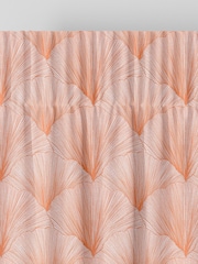 Papaya Orange Merritt Made To Measure Curtains - Image 6 of 9