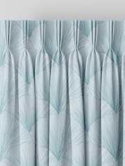 Spa Teal Merritt Made To Measure Curtains - Image 5 of 9