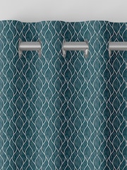 Emerald Green Molton Made To Measure Curtains - Image 7 of 9