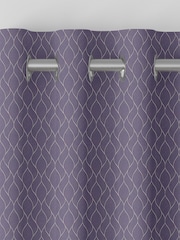 Iris Purple Molton Made To Measure Curtains - Image 7 of 9