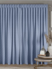 Danube Blue Morrison Made To Measure Curtains - Image 2 of 9