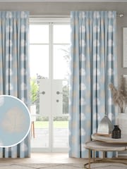 Duck Egg Blue Niven Made To Measure Curtains - Image 1 of 9