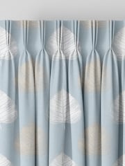 Duck Egg Blue Niven Made To Measure Curtains - Image 5 of 9