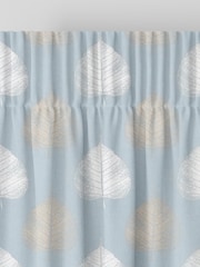 Duck Egg Blue Niven Made To Measure Curtains - Image 6 of 9