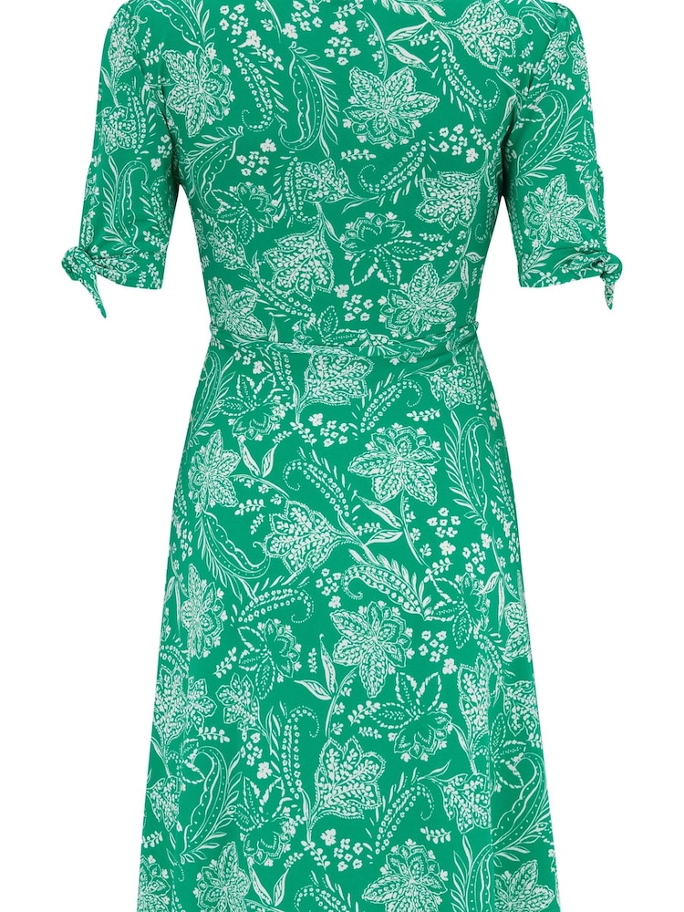 Pour Moi Bella Slinky Stretch Tie Sleeve Tea Dress - Imagen 3 de 3 Pour Moi Bella Slinky Stretch Tie Sleeve Tea Dress - Imagen 3 de 3
