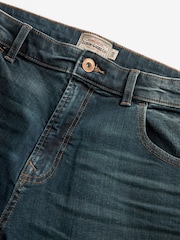 Mid Tint Straight Fit Authentic Stretch Denim Jeans - Image 10 of 10