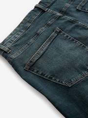 Mid Tint Straight Fit Authentic Stretch Denim Jeans - Image 7 of 10