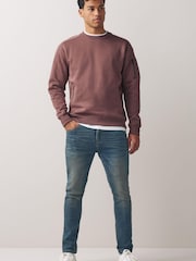 Blue Tint Skinny Comfort Stretch Jeans - Image 2 of 8