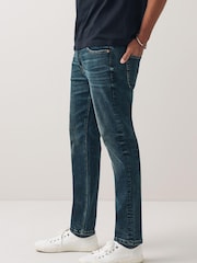 Mid Tint Slim Vintage Stretch Authentic Jeans - Image 4 of 7