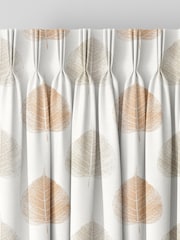 Terracotta Orange Niven Made To Measure Curtains - Image 5 of 9