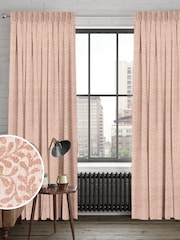 Rose Pink Portia Made To Measure Curtains - Image 1 of 9