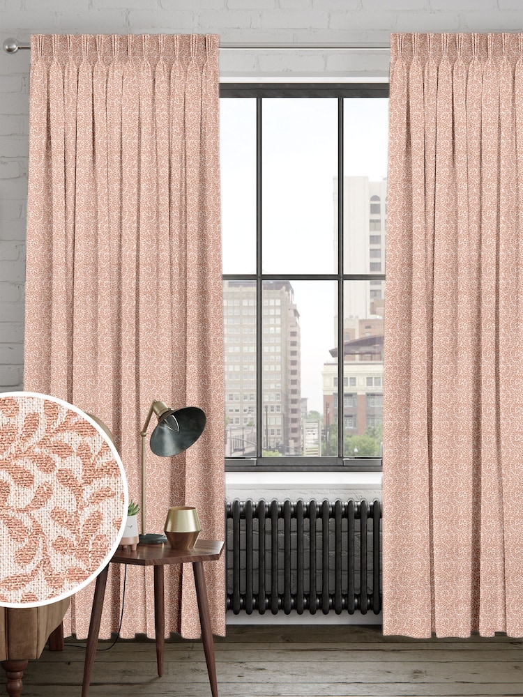 Rose Pink Portia Made To Measure Curtains - Image 1 of 9