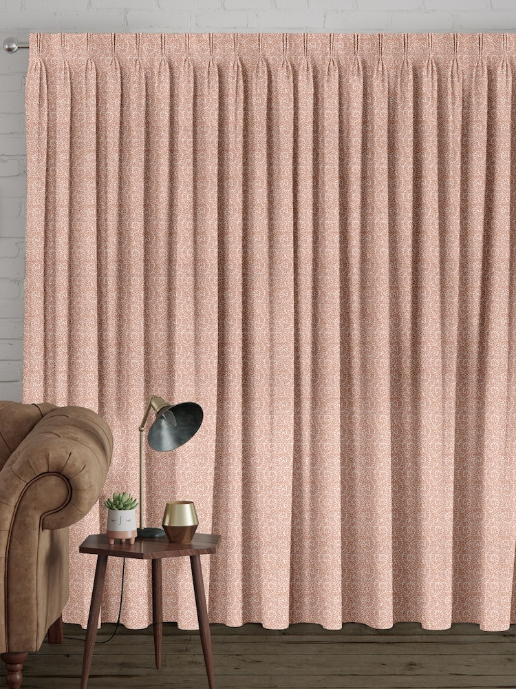 Rose Pink Portia Made To Measure Curtains - Image 2 of 9