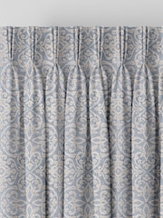 Denim Blue Renna Made To Measure Curtains - Image 5 of 9