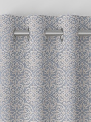 Denim Blue Renna Made To Measure Curtains - Image 7 of 9