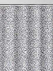 Denim Blue Renna Made To Measure Curtains - Image 8 of 9