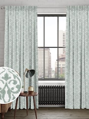 Sage Green Renna Made To Measure Curtains - Image 1 of 9