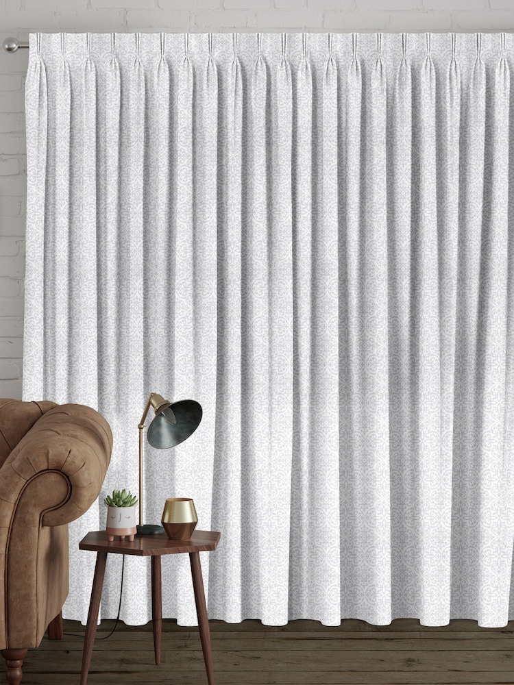 Silver Renna Made To Measure Curtains - Image 2 of 9