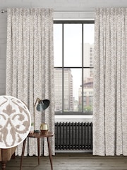 Stone Natural Renna Made To Measure Curtains - Image 1 of 9