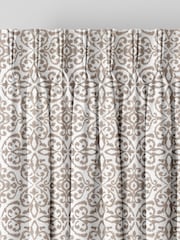 Stone Natural Renna Made To Measure Curtains - Image 5 of 9