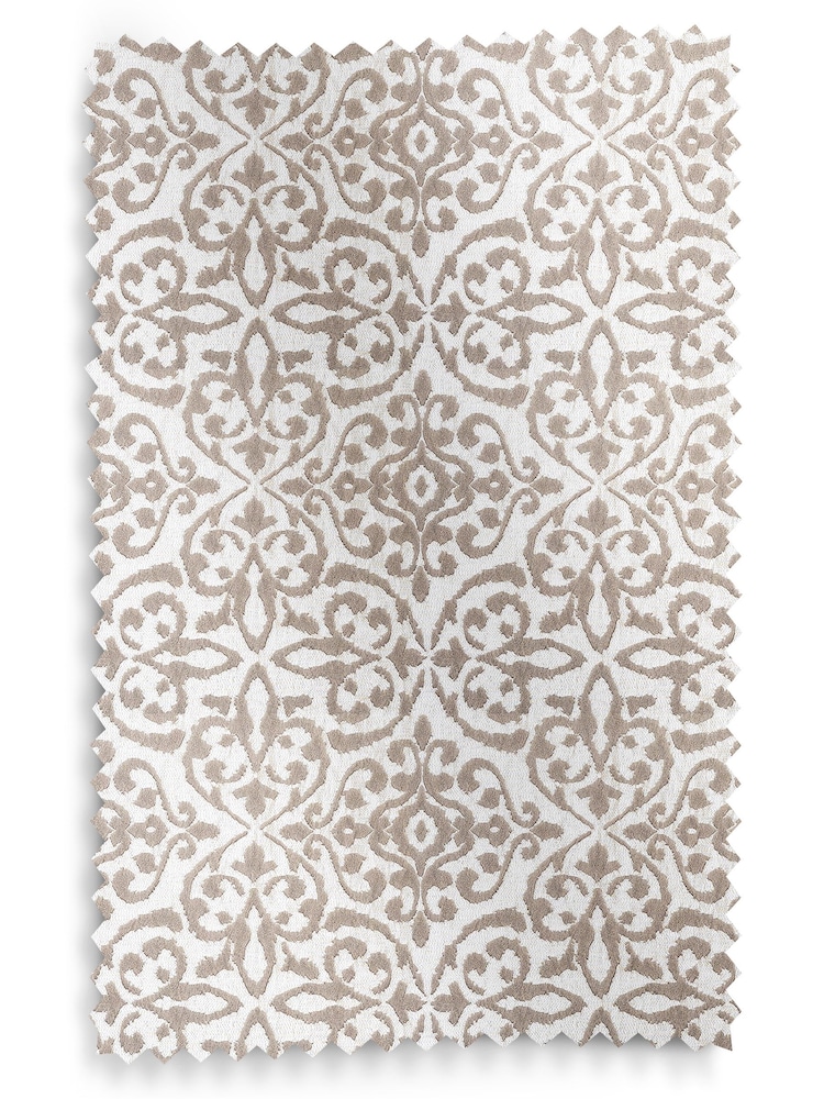 Stone Natural Renna Made To Measure Curtains - Image 9 of 9